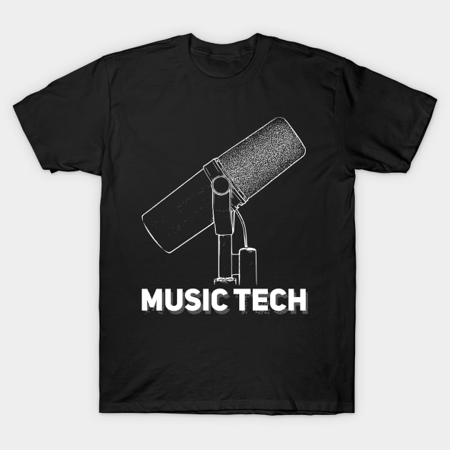 Music tech T-Shirt by Degiab